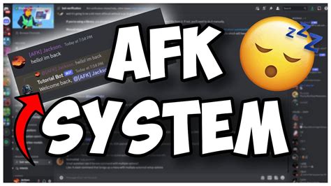 how to make afk in Discord